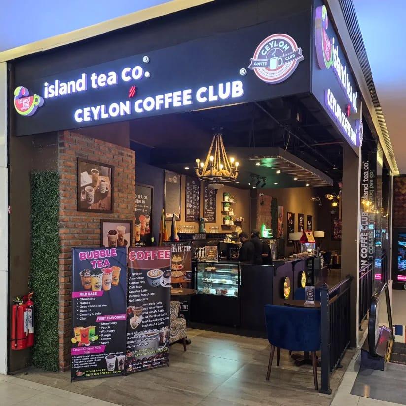 Island Tea Co. Ceylon Coffee Club Colombo City Center Outlet location